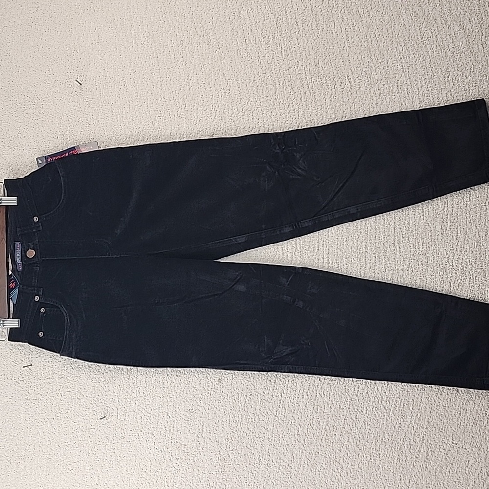 Billblass Jeans Petite 4P Black Corduroy Stretch